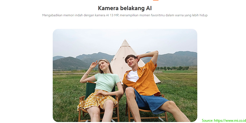 Kamera Redmi 9A